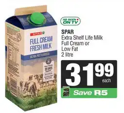 Spar SPAR Extra Shelf Life Milk offer