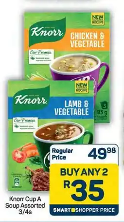 Pick n Pay Hypermarket KNORR Cup-A-Soup Assorted offer