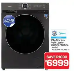 Pick n Pay Hypermarket 10kg Titanium Front Loader Washing Machine offer