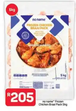 Pick n Pay Hypermarket no name Frozen Chicken Braai Pack 5kg offer