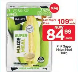 Pick n Pay Hypermarket PnP Super Maize Meal 10kg offer