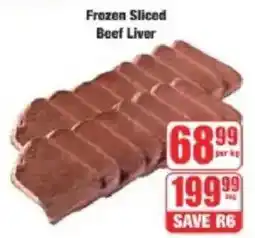Boxer Frozen Sliced Beef Liver offer