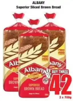 Boxer Albany Superior Sliced Brown Bread offer