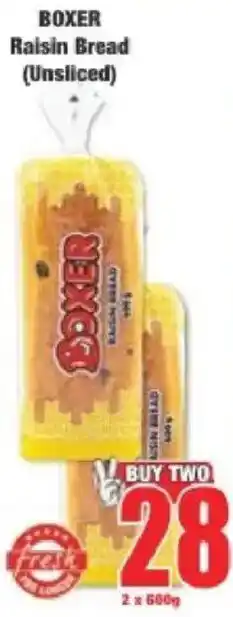 Boxer Boxer Raisin Bread Unsliced offer
