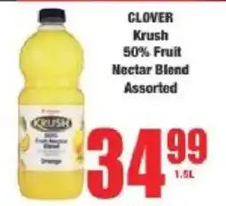 Boxer Clover Krush 50% Fruit Nectar Blend Assorted offer