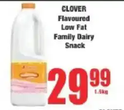 Boxer Clover Flavoured Low Fat Family Dairy Snack offer