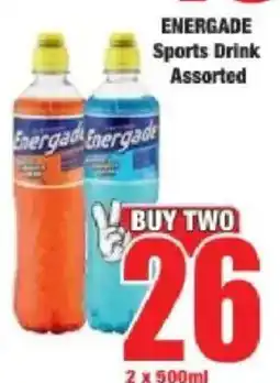 Boxer Energade sports drink assorted offer