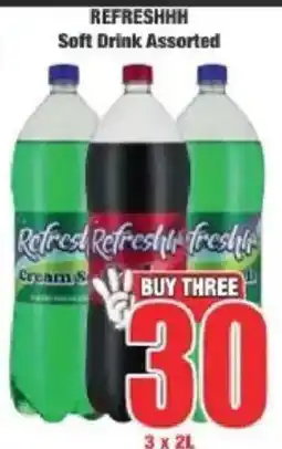 Boxer Refreshhh soft drink assorted offer