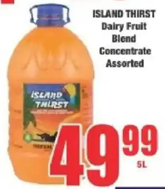 Boxer Island thirst dairy fruit blend concentrate assorted offer