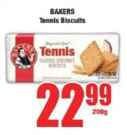 Boxer Bakers tennis biscuits offer