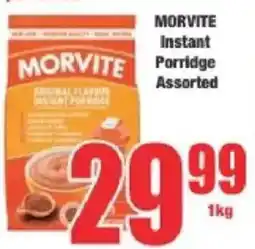 Boxer Morvite instant porridge assorted offer
