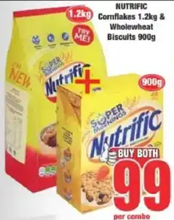 Boxer Nutrific cornflakes & wholewheat biscuits offer
