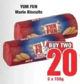 Boxer Yum fun marie biscuits offer