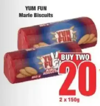 Boxer Yum fun marie biscuits offer