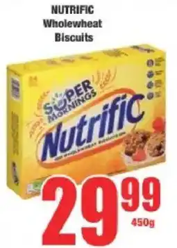 Boxer Nutrific wholewheat biscuits offer