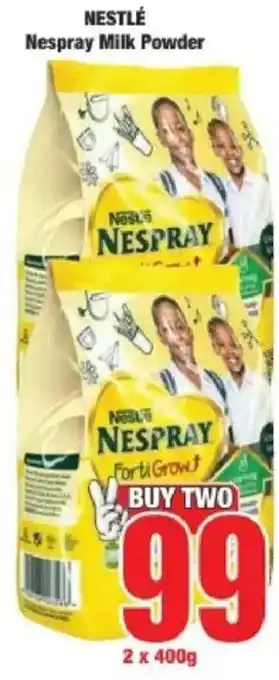 Boxer Nestlé nespray milk powder offer