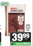 Spar Spar Brown Sugar-2Kg offer
