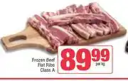 Spar Frozen Beef Flat Ribs (Class A)-Per Kg offer
