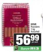 Spar Spar Russians Assorted-1Kg Per Pack offer