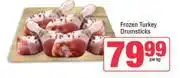 Spar Frozen Turkey Drumsticks-Per Kg offer