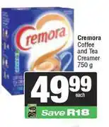 Spar Cremora Coffee & Tea Creamer-750g offer