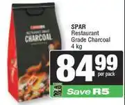 Spar Spar Restaurant Grade Charcoal-4Kg offer
