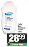 Spar Purity Baby Cornstarch Powder-100g offer