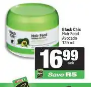 Spar Black Chic Hair Food Avocado-125ml offer