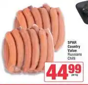 Spar Spar Country Value Russians Chilli-Per Kg offer