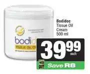 Spar Bodidoc Tissue Oil Cream-500ml offer