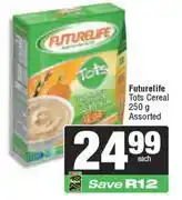 Spar Futurelife Tots Cereal Assorted-250g offer