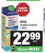 Spar Spar Vanilla Custard-1L offer