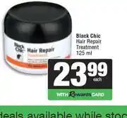 Spar Black Chic Hair Repair Treatment-125ml offer