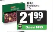 Spar Spar Firelighters-12s offer