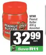 Spar Spar Peanut Butter Assorted-400g offer