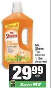 Spar Mr.Sheen Tile Cleaner Assorted-1L offer