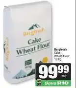 Spar Bergfresh Cake Wheat Flour-10Kg offer