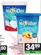 Spar Nutriday Smooth, Fruit, Full Cream Or Low Fat-900g offer