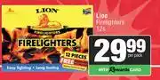 Spar Lion Firelighters-12s Per Pack offer