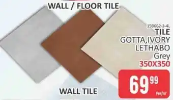 KitKat Cash and Carry Wall/Floor Tile Gotta,Ivory Lethabo Grey 350x350 offer