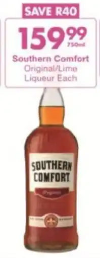 President Hyper Southern Comfort Original/ Lime Liqueur offer