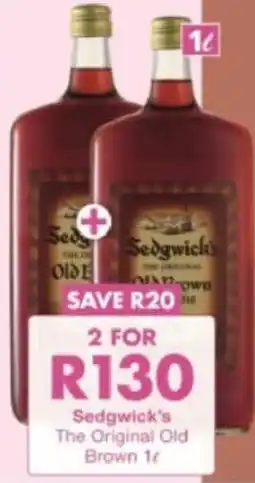 President Hyper Sedgwick's The Original Old Brown offer