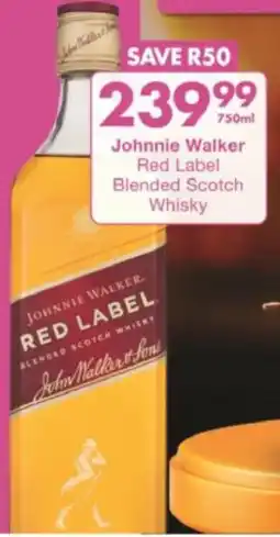 President Hyper Johnnie Walker Red Label Blended Scotch Whisky offer