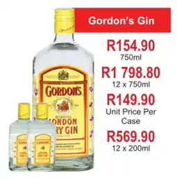 Johnny's Liquor Hypermarket Gordon's Gin offer