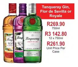 Johnny's Liquor Hypermarket Tanqueray Gin, Flor de Sevilla or Royale offer