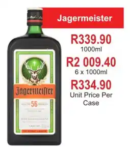 Johnny's Liquor Hypermarket Jagermeister offer