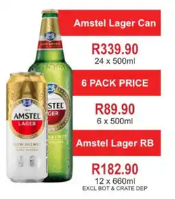 Johnny's Liquor Hypermarket Amstel Lager Can offer