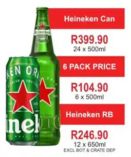 Johnny's Liquor Hypermarket Heineken RB offer