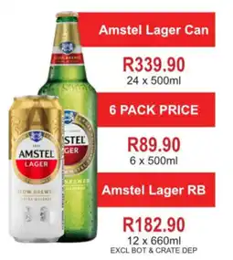Johnny's Liquor Hypermarket Amstel Lager RB offer