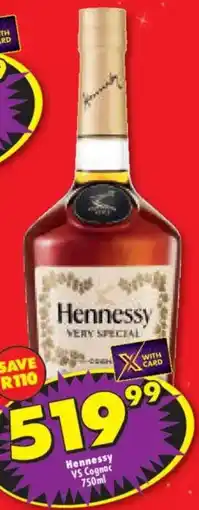 Shoprite Liquor Hennessy VS Cognac offer